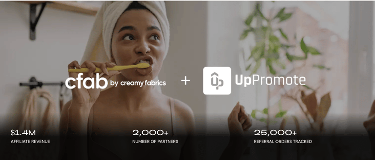 How cfab Grew $1.4M in Affiliate Revenue for an Intimate Apparel Brand with UpPromote